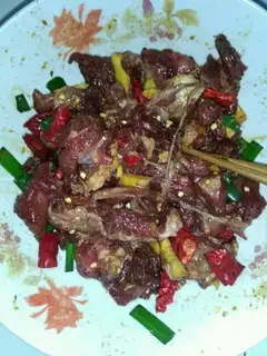 Spicy beef