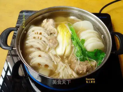 Clear the soup pot