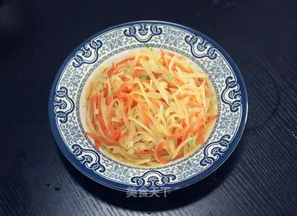 Carrot with potatoes
