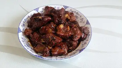 Sugar vinegar ribs