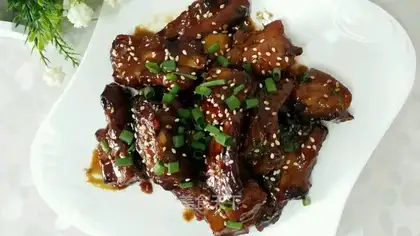 Sugar vinegar ribs