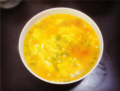 Tomato egg soup