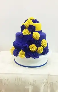 The candy rose cake