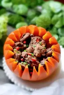 Goldmelon steaming ribs
