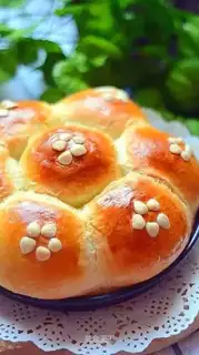 Super soft almond bun