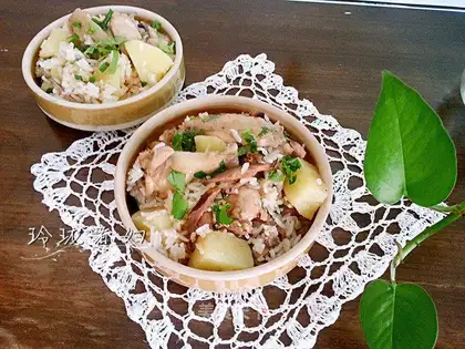 Potato chicken