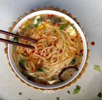 Potato tofu noodles