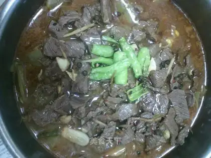 Homemade beef