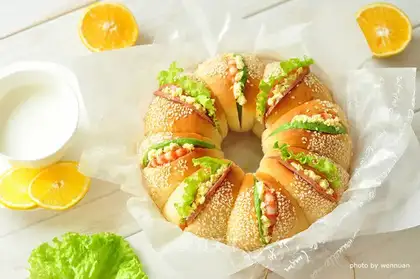 Wallet burger