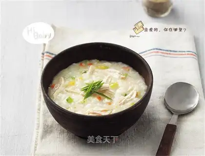 Korean chicken porridge