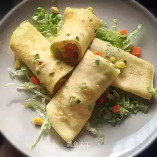 Corn milk pancakes