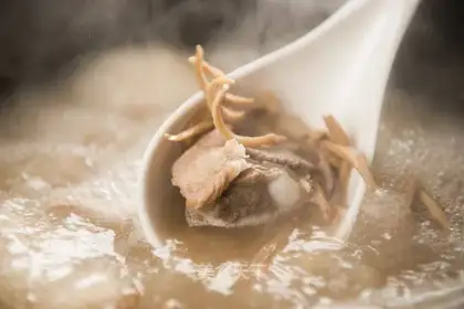 Squirt fish soup