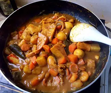 Seafood curry