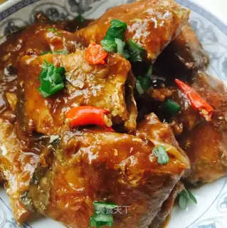 Red-fried fish