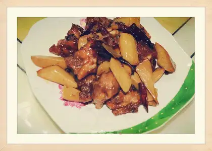 Potato chicken