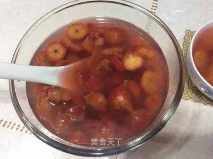 ♪ ♪ The sweet cranberry soup ♪