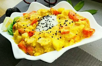 Thai curry chicken