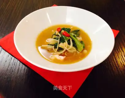 Smoky salmon soup