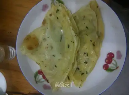 Egg pancakes