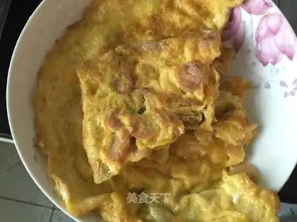 Sausage shrimp rice cake