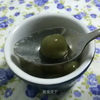 Green tea, circle