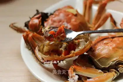 Dry steam crabs