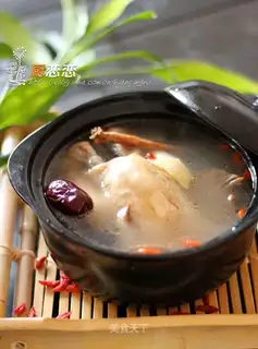 Party chicken soup