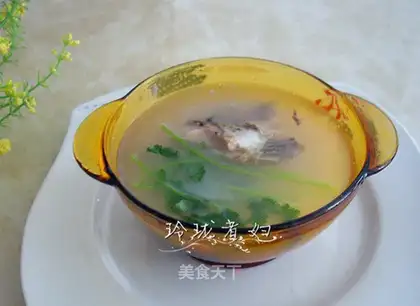 Squid radish soup