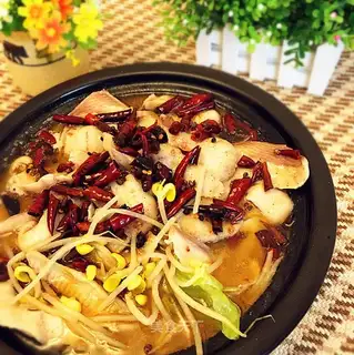 Boiled fish