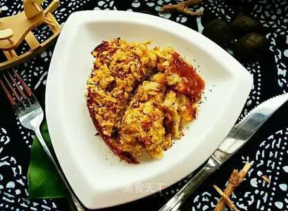 oatmeal wings and mashed potatoes