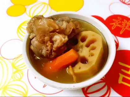 Nutrient bone soup