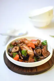 Carrot mushroom chicken