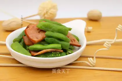 Ham and beans
