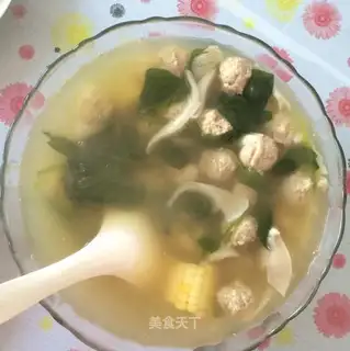 Meatball soup