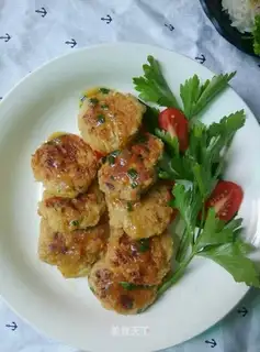 Meatloaf and pancakes