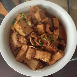Old tofu meat