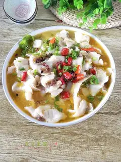 Boiled fish