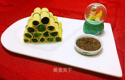 Thousands of jade rolls