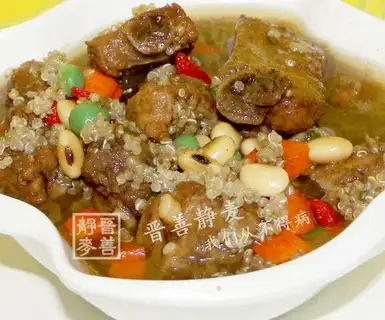 quinoa steak soup