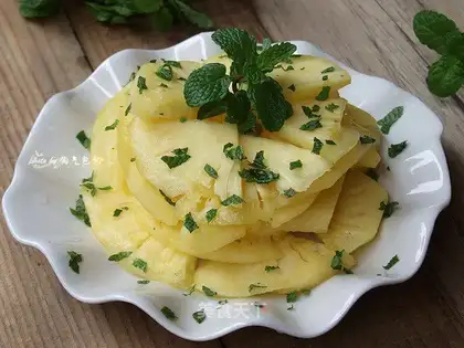 Mint pineapple