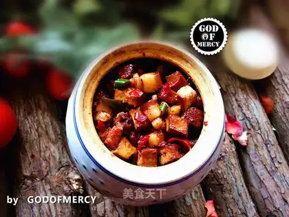 Five bouquets of bean petal sauce
