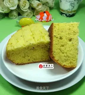 Cinnamon sponge cake