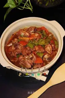 Peppers and chickens