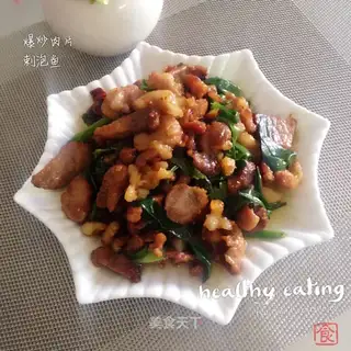Fried meat