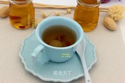 Dragon-Eye ginger tea