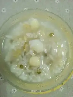 Lily Lotus green bean congee