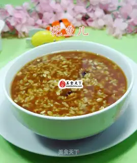 Porridge of oatmeal