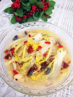 We'll have soup and cabbage