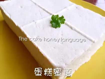 Homemade tofu