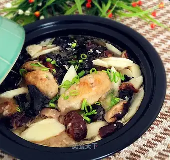 Mulu's medicine, chicken fin soup